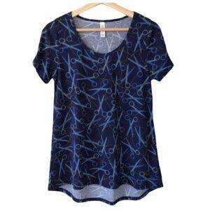 LulaRoe‎ Classic Tee Hairdresser Scissors T-Shirt